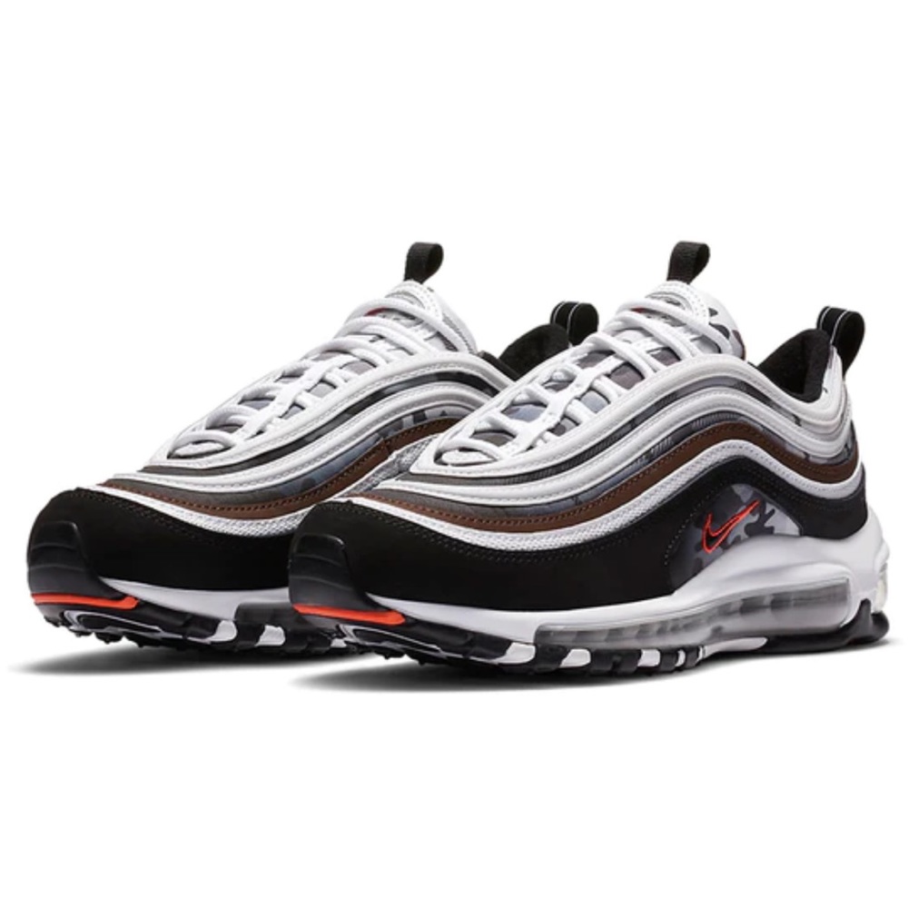 Nike Air Max 97 (GS) ‘White Black' DB2017-100 Size 5Y / 7 Women’s